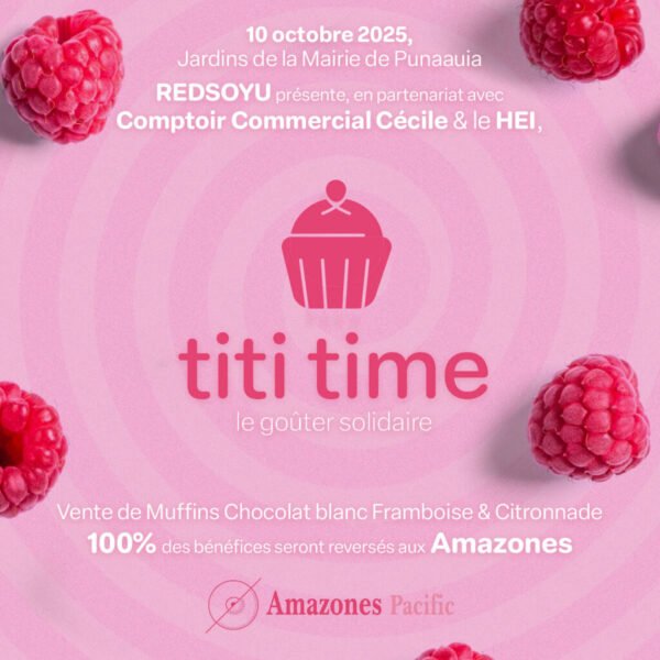 Muffin Chocolat blanc & Framboise